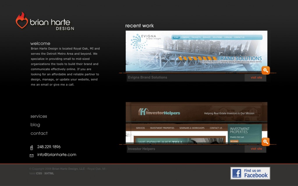 Old brianharte.com 
