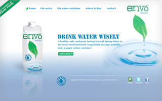 envo water website