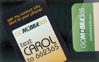 gomobile business card