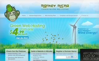 monkey micro website