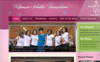 rhonda walker foundation website