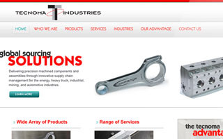 Tecnoma Industries Website Redesign