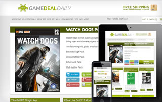 Game Deal Daily Website